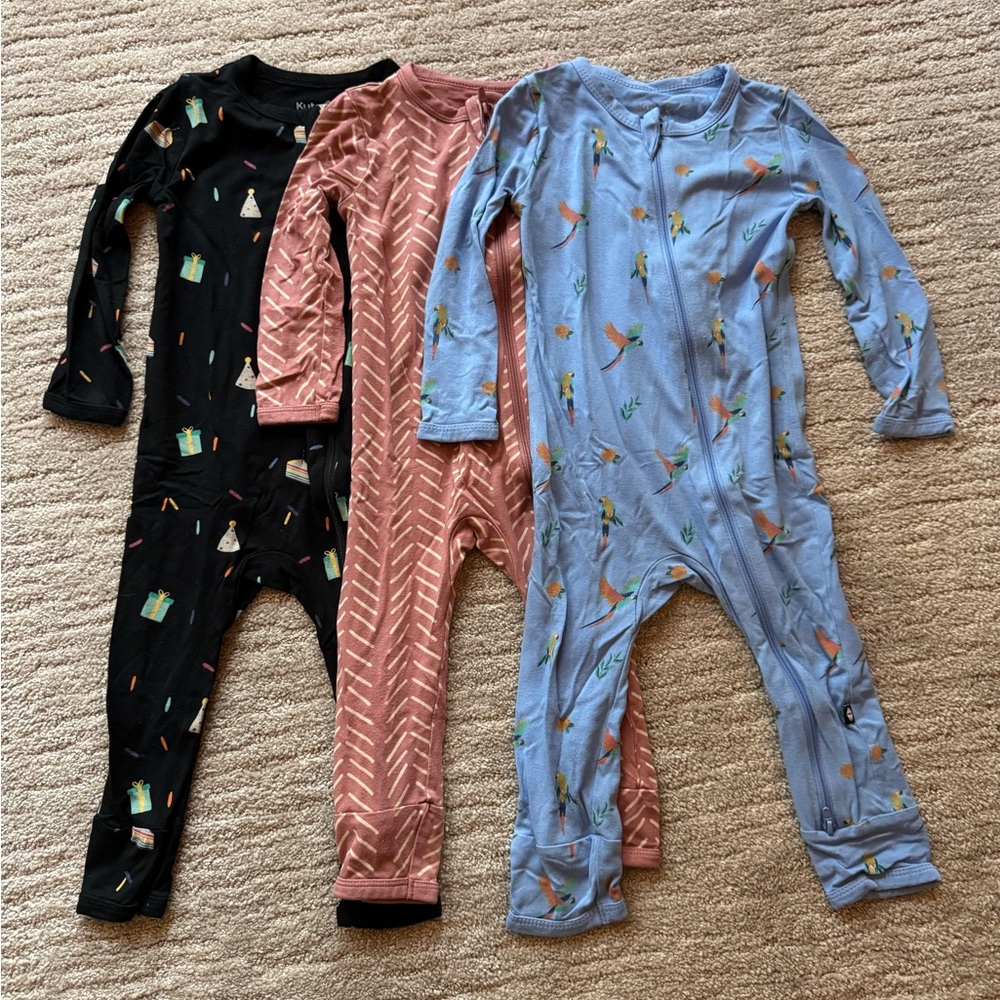 Kyte Baby Zippered Romper Bundle - 18-24 Months